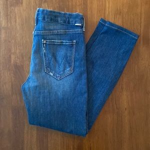 MOTHER The Looker Skinny Jeans in Where Is My Mind
